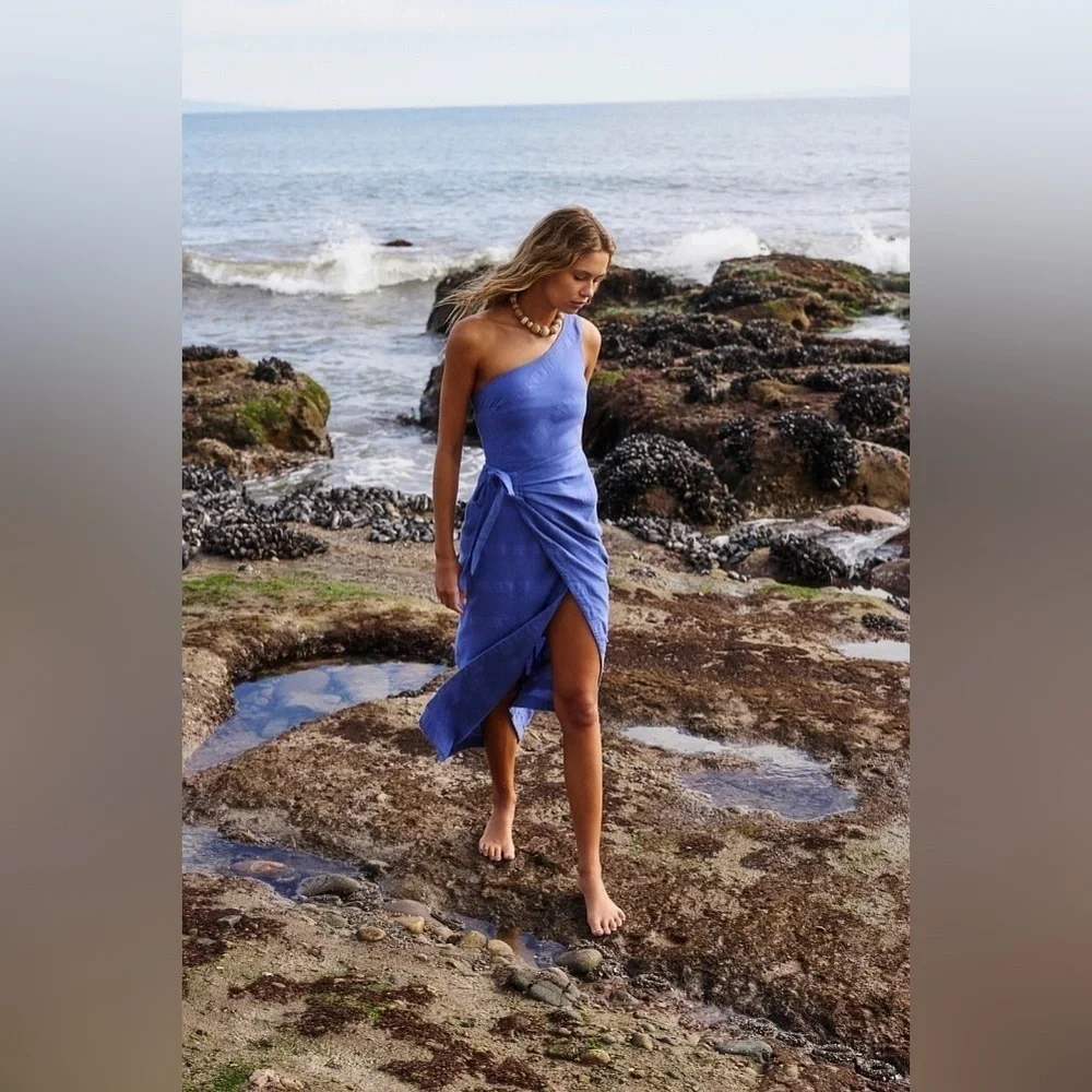 ❤️Free People At Leisure Midi Dress